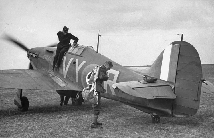 Albert Gerald Lewis Pilot Officer Albert Gerald Lewis DFC preparing to take off in