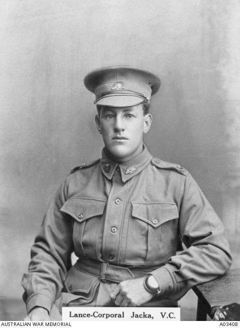 Albert Jacka Lance Corporal Albert Jacka The Australian War Memorial