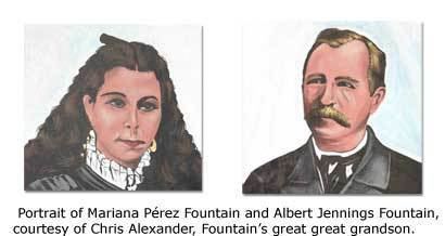 Albert Jennings Fountain Murders of Albert Jennings Fountain DesertUSA