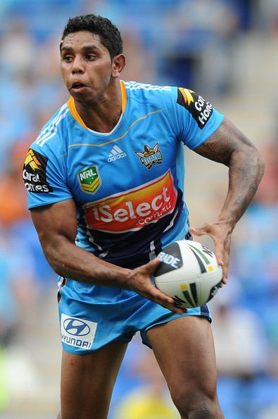 Albert Kelly Albert Kelly Pictures NRL Rd 2 Titans v Raiders Zimbio