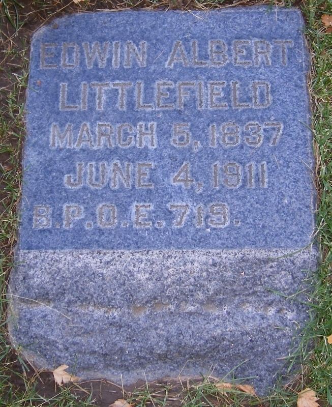 Albert Littlefield Edwin Albert Littlefield 1837 1911 Find A Grave Memorial
