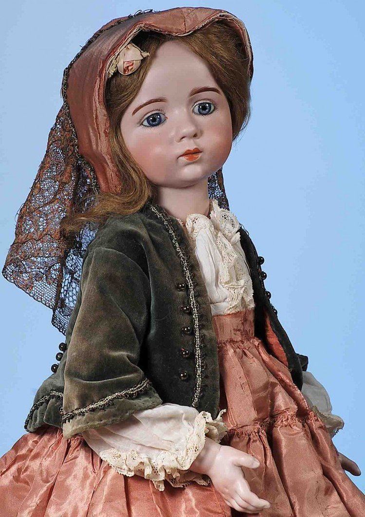 Albert Marque EXTREMELY RARE FRENCH BISQUE DOLL BY ALBERT MARQUE