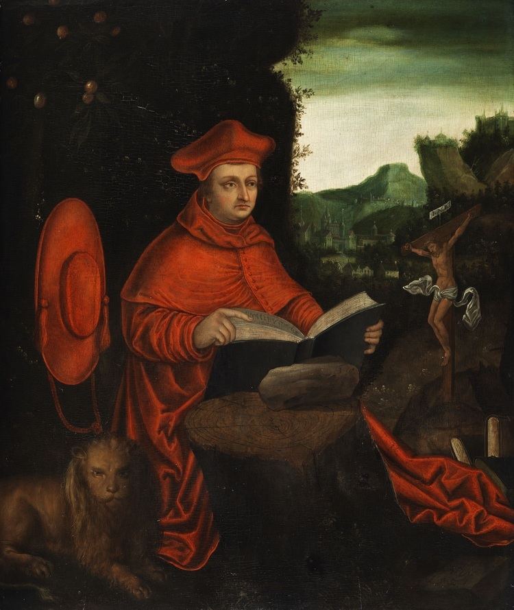 Albert of Brandenburg FileNachfolger des Lucas Cranach d Kardinal Albrecht von