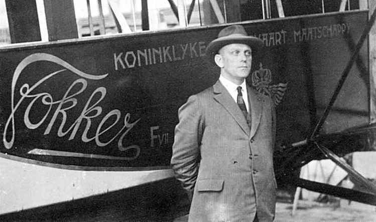 Albert Plesman Fokker versus Plesman