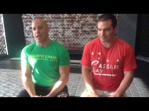 Alberto Crane Vin Diesel talks Gracie Barra Burbank Alberto Crane MMA