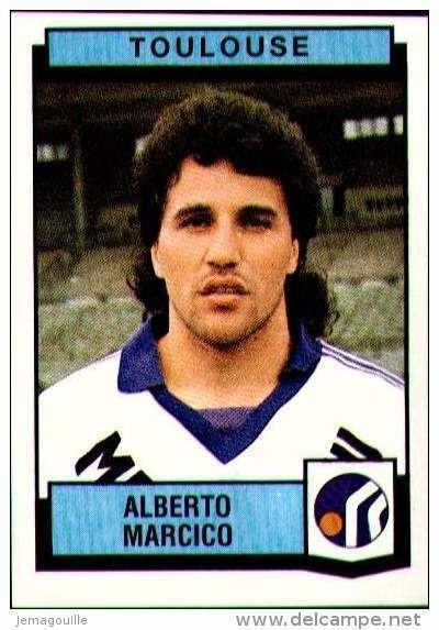 Alberto Marcico Image PANINI Football 88 N351 TOULOUSE ALBERTO