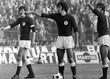 Aldo Agroppi Aldo Agroppi Claudio Sala Paolo Pulici 197172 Torino FC