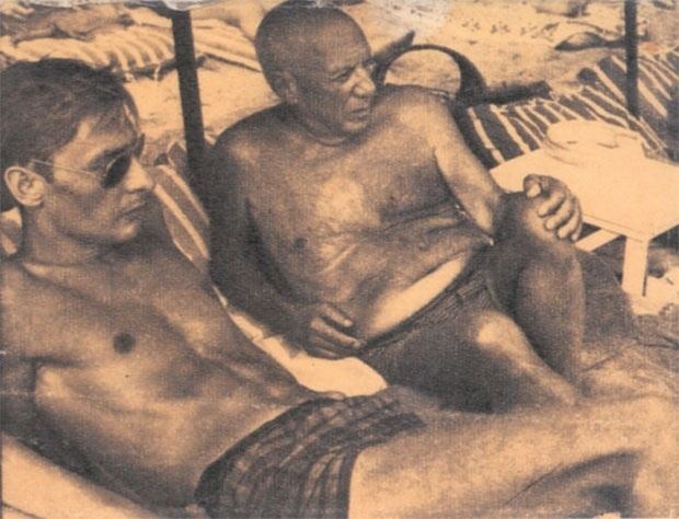 Aldo Crommelynck Aldo Crommelynck and Pablo Picasso 1965 envy