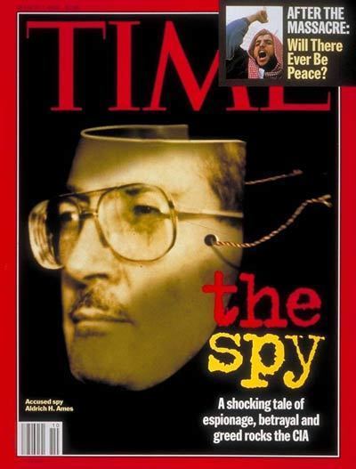 Aldrich Ames TIME Magazine Cover Aldrich Ames Mar 7 1994