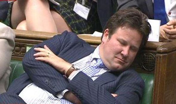 Alec Shelbrooke BBC ridicules deaf Tory MP for sleeping but he was actually