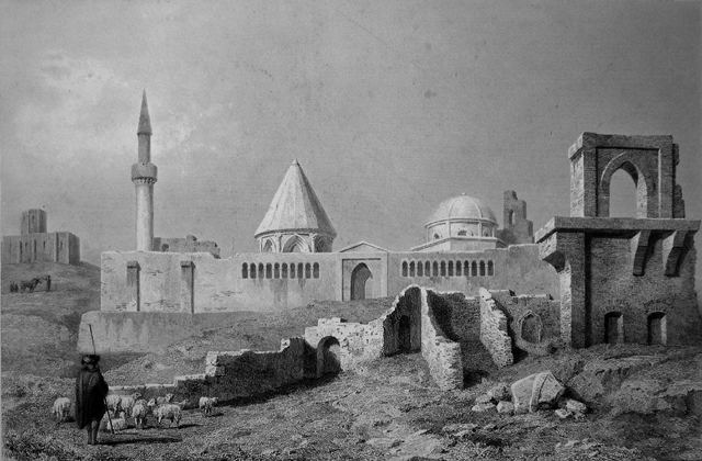 Alâeddin Mosque Alaeddin Klliyesi Citadel context of mosque in 1865 Archnet