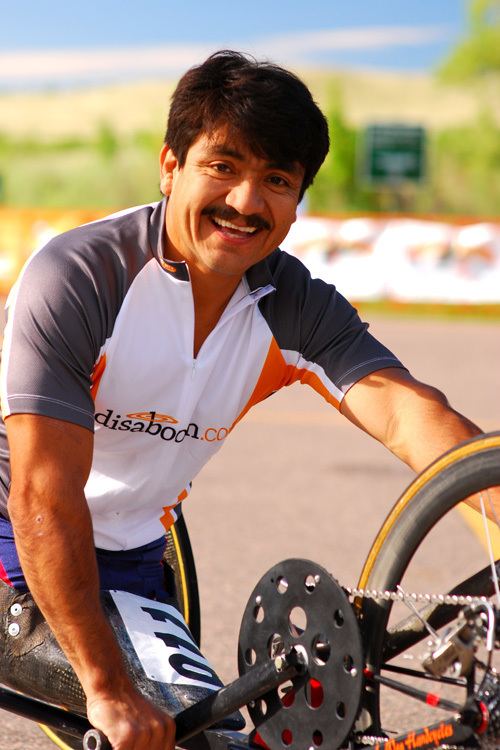 Alejandro Albor DisaboomSponsored World Champion Handcyclist Alejandro Albor to