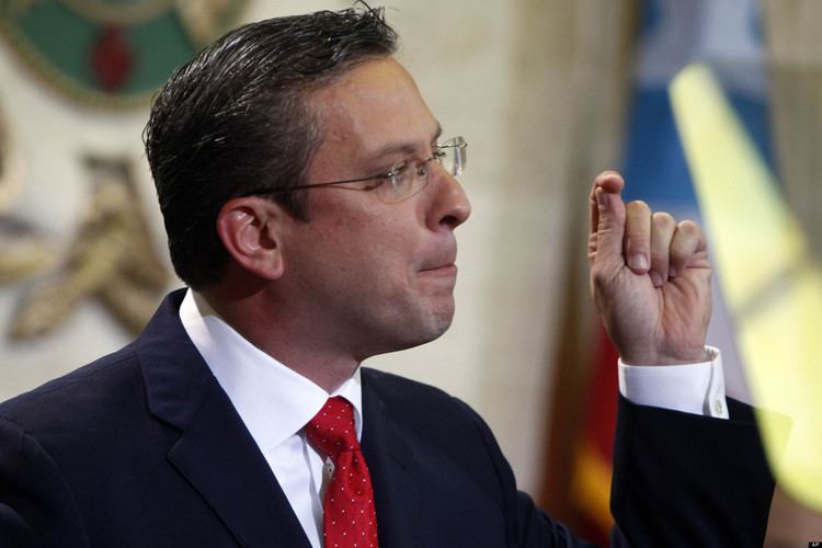Alejandro García Padilla The Governor of Puerto Rico Alejandro Garcia Padilla fakes that he