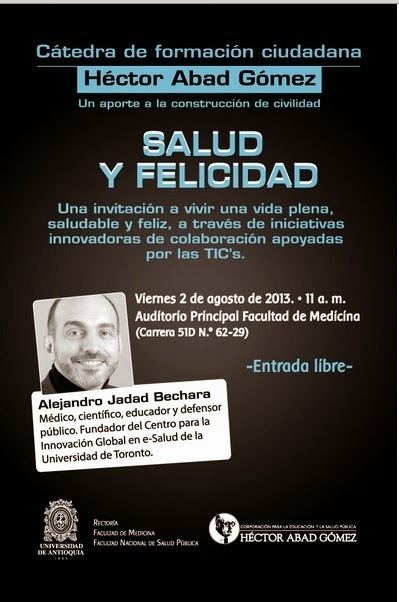 Alejandro R. Jadad Bechara Periodista Ilustrado Alejandro Jadad Bechara Salud y felicidad