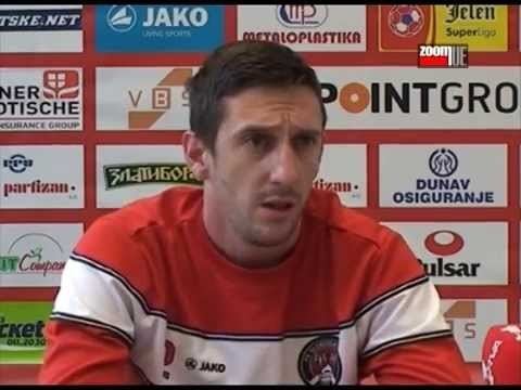 Aleksandar Ćovin Aleksandar ovin o utakmici sa Vojvodinom YouTube