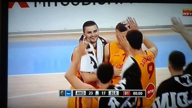 Aleksandar Kostoski QUALS Macedonia VS Belarus Aleksandar Kostovski threepoint from