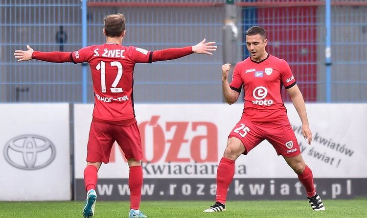 Aleksandar Sedlar Ekstraklasa Piast Gliwice Aleksandar Sedlar przed meczem Piast