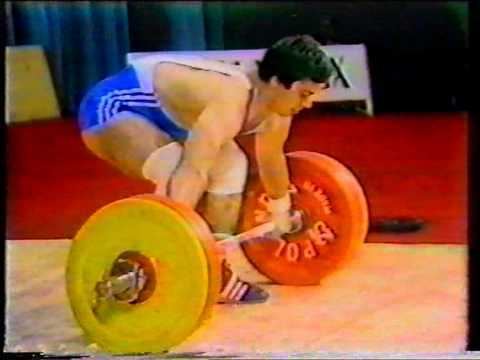 Aleksandar Varbanov Aleksandar Varbanov 1575 kg Snatch EM 1985 YouTube