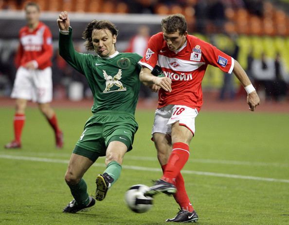 Aleksandr Prudnikov Aleksei Popov Pictures FC Spartak Moscow v FC Rubin