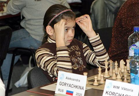 Aleksandra Goryachkina Aleksandra Goryachkina chess games and profile ChessDBcom