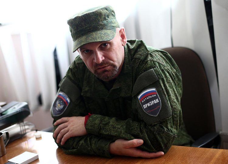 Aleksey Mozgovoy Commander of Ghost brigade LPR Army Aleksey Mozgovoy
