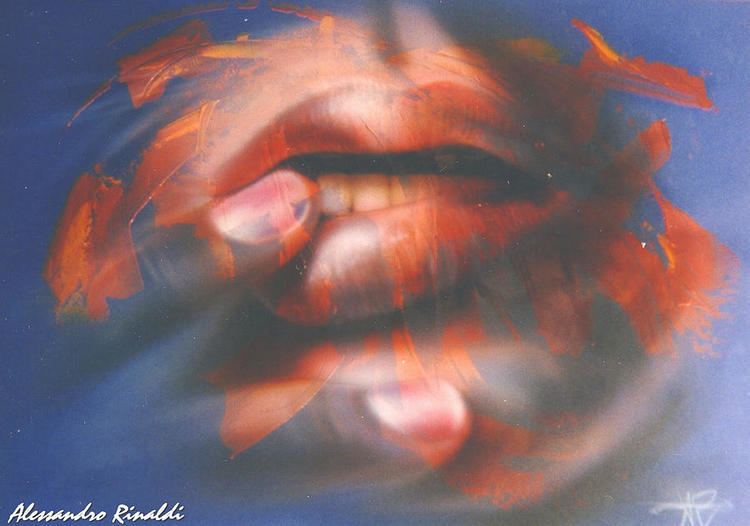 Alessandro Rinaldi (painter) Kiss Me Painting by Alessandro Rinaldi