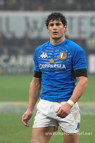Alessandro Zanni Rugby test match 2009 Italia vs All Blacks New Zeland