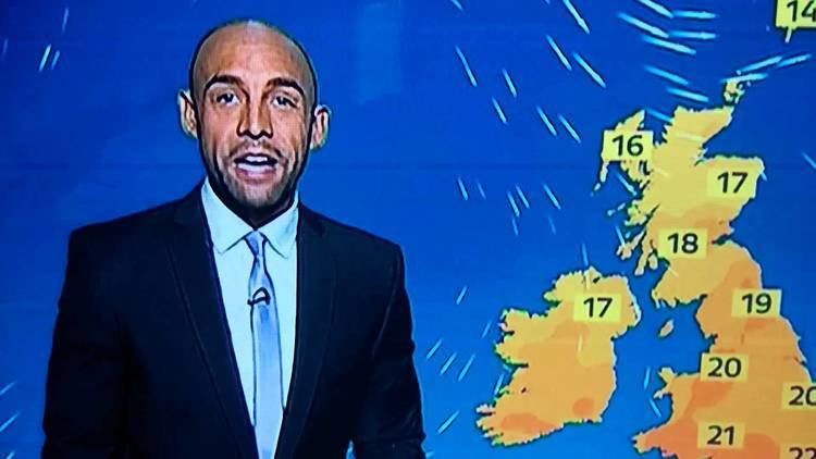 Alex Beresford Itv weather man Alex Beresford YouTube