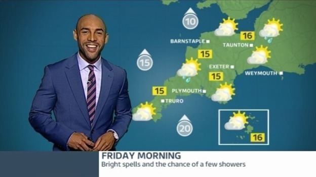 Alex Beresford Friday39s weather forecast with Alex Beresford West