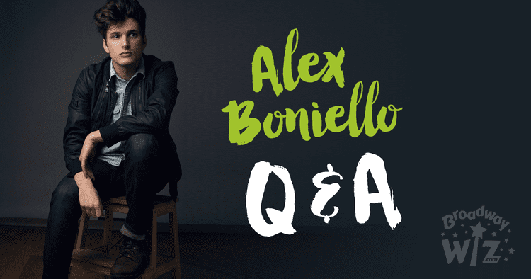 Alex Boniello QA with Alex Boniello Broadway Wiz