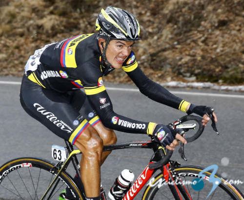 Alex Cano Alex Cano lidera el ColombiaColdeportes en la Volta a Catalunya