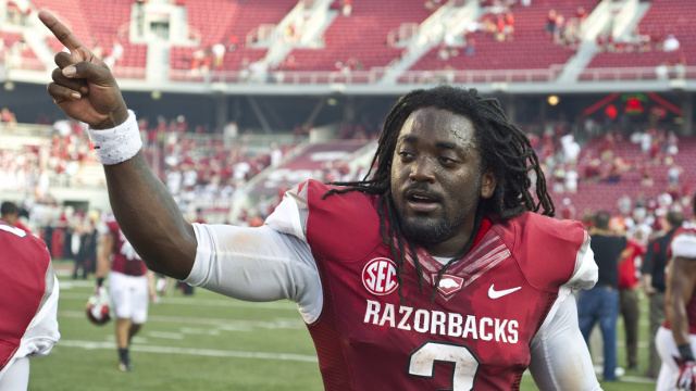 Alex Collins Alex Collins Named SEC Freshman Of The Year Fort Smith