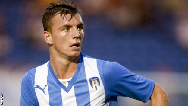 Alex Gilbey BBC Sport Colchester United Alex Gilbey told not to