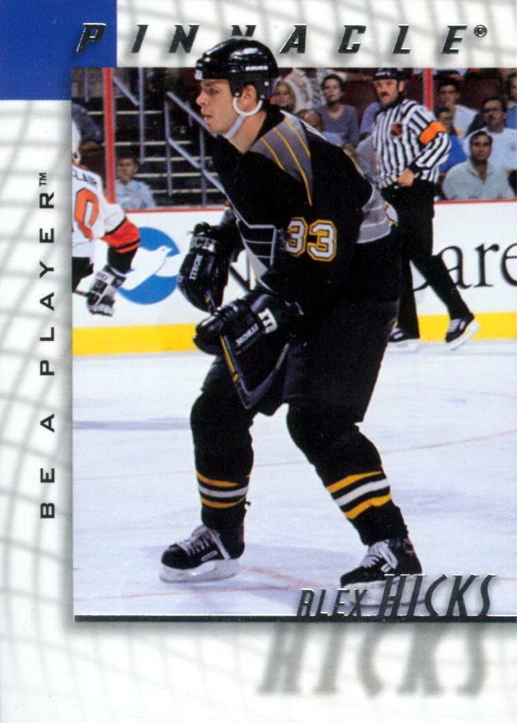 Alex Hicks Alex Hicks Players cards since 1997 1999 penguinshockey