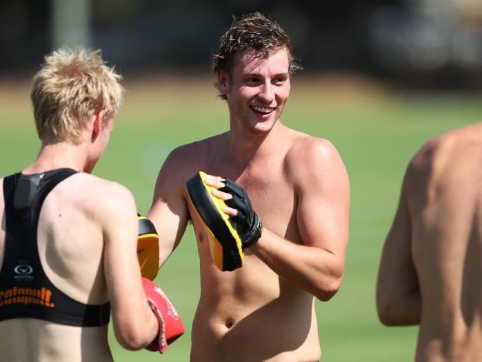 Alex Johnson (Australian footballer) Alex Johnson knee Sydney Swans will support Alex Johnson young