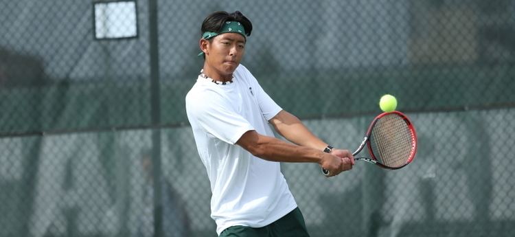 Alex Kim (tennis) Alex Kim Clinches Match for MSU Mens Tennis against No 72 Iowa