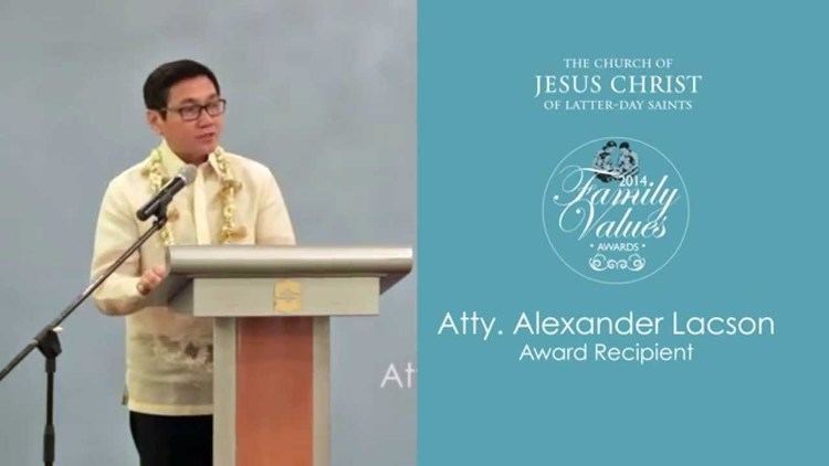 Alex Lacson Family Values Awards 2014 Atty Alex Lacson YouTube