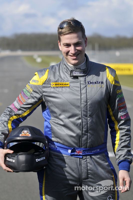 Alex Martin (racing driver) Alex Martin Dextra Racing at Season launch