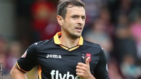 Alex Nicholls (footballer) Barnet sign Exeters Alex Nicholls and Leicesters Ryan Watson BBC