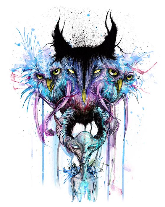 Alex Pardee Alex Pardee39s Land Of Confusion