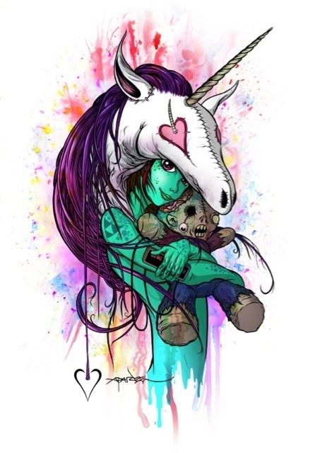 Alex Pardee Team Unicorn Alex Pardee unicorn FANDOMARTCOMICS