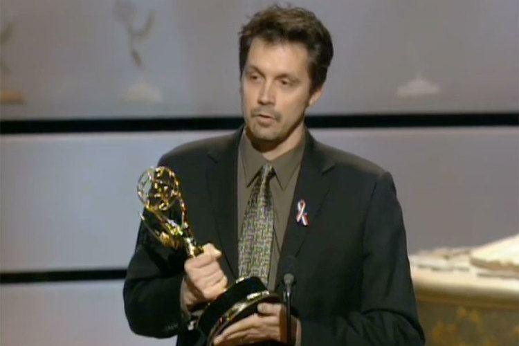Alex Reid (screenwriter) Alex Reid accepts the Emmy for Writing for a Comedy Television Academy