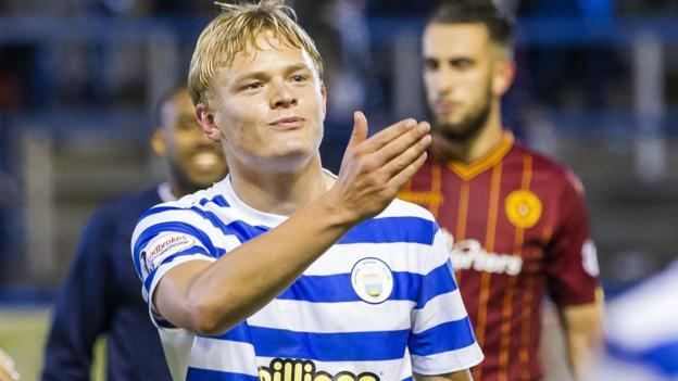 Alex Samuel Greenock Morton Alex Samuel extends his stay at Cappielow BBC Sport