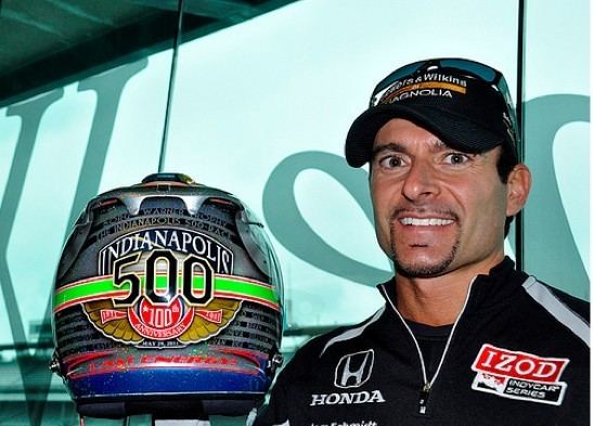 Alex Tagliani Alex Tagliani Has a Tribute Helmet for 100th Indy 500