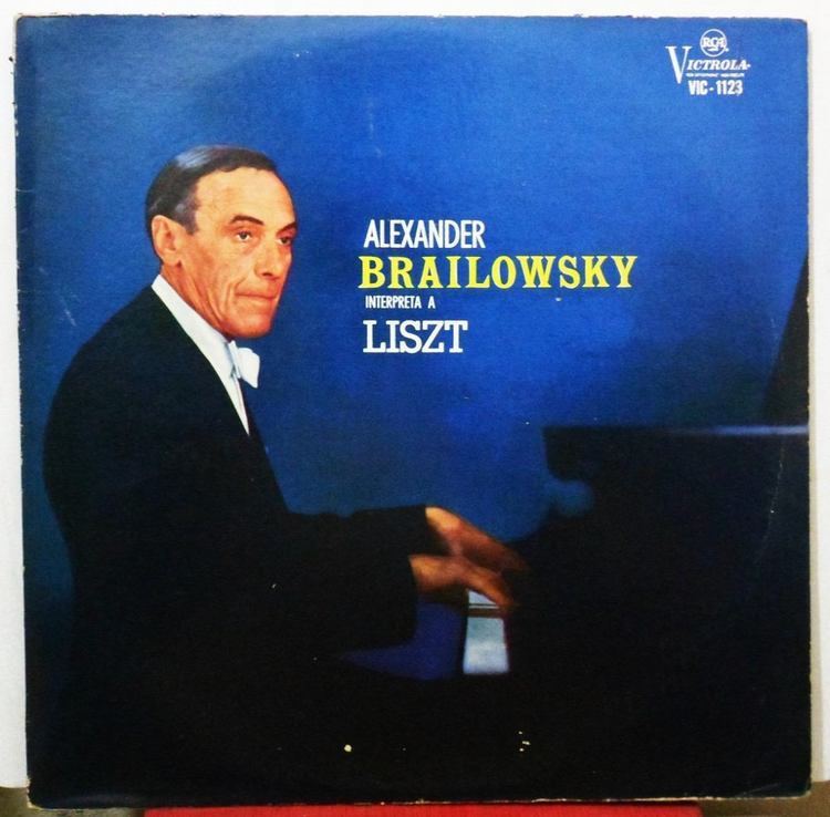 Alexander Brailowsky Lp Vinilo Alexander Brailowsky Interpreta A Liszt 70