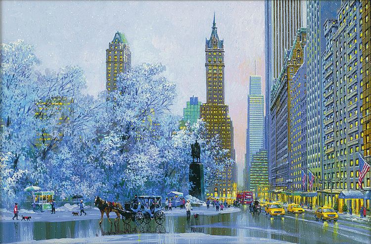 Alexander Chen View New York Through the Art of Alexander Chen Park West Gallery