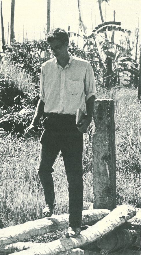 Alexander Shimkin in Kien Hoa province in the Mekong Delta, December 1971