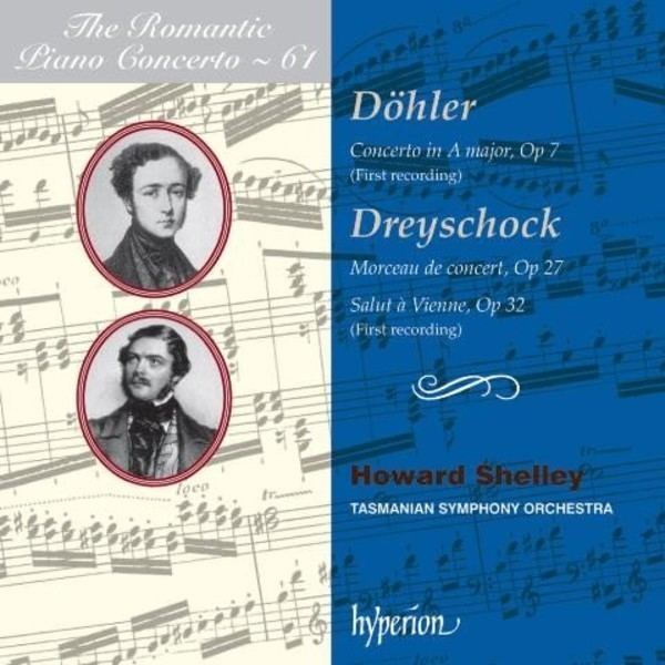 Alexander Dreyschock Theodor Dohler Alexander Dreyschock Piano Works CD Hyperion