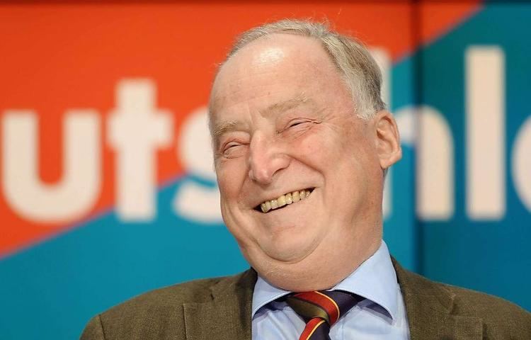 Alexander Gauland Landtag in Potsdam Recht neue Tne Die AfD stellt sich