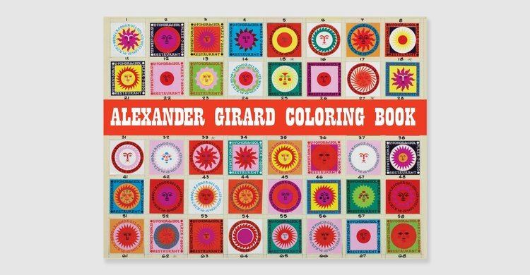 Alexander Girard Alexander Girard Coloring Book by Gloria Fowler